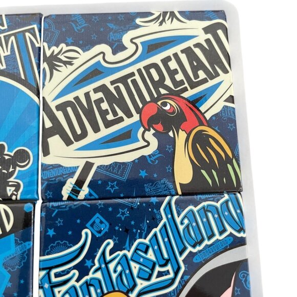 Walt Disney World Magic Kingdom Fantasyland Frontierland Tomorrowland Magnet Set - Picture 4 of 8